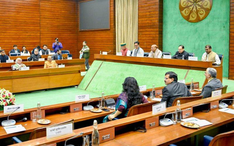  بجٹ سیشن سے پہلے کْل جماعتی اجلاس